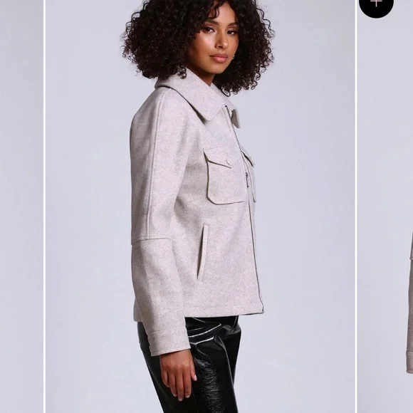 Structured Tan Jacket - Picture 2 of 4